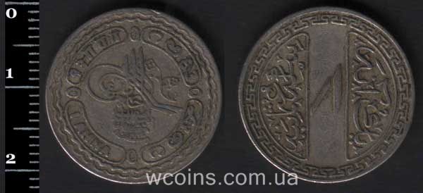 Монета Индия 1 анна