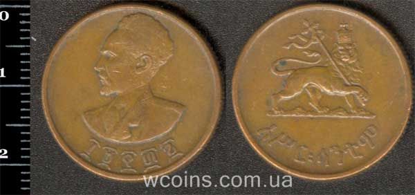 Монета Эфиопия 10 центов