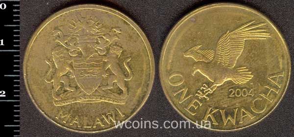 Монета Малави 1 квача 2004