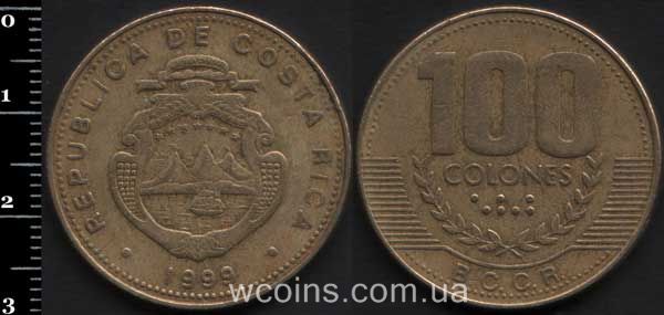 Монета Коста Рика 100 колон 1999