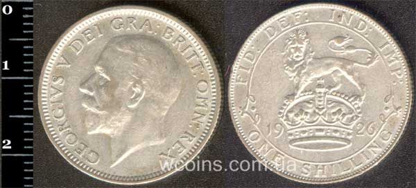 Монета Великобритания 1 шиллинг 1926
