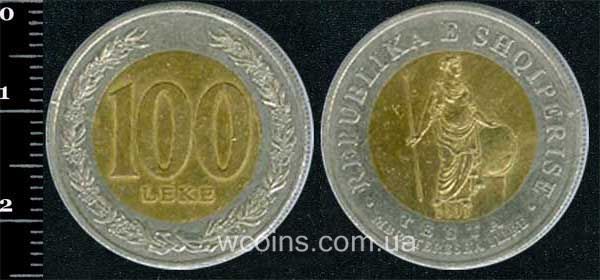 Монета Албания 100 лек 2000