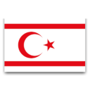Турецька Республіка Північного Кіпру - флаг